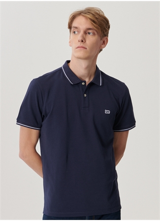 Lee Lacivert Erkek Polo T-Shirt L61ARL35_Polo T-Shirt