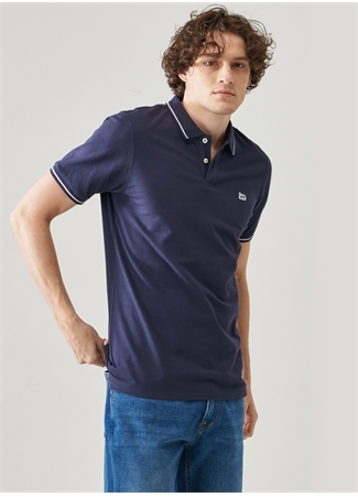 Lee Lacivert Erkek Polo T-Shirt L61ARL35_Polo T-Shirt_6