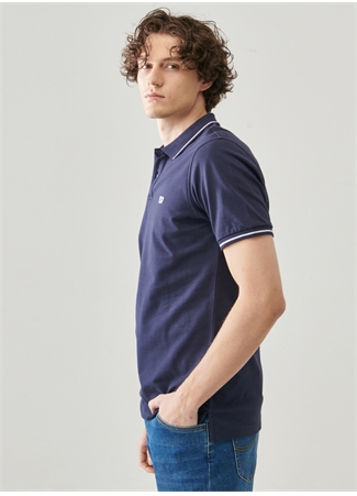 Lee Lacivert Erkek Polo T-Shirt L61ARL35_Polo T-Shirt_8