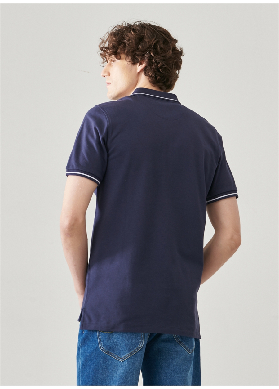 Lee Lacivert Erkek Polo T-Shirt L61ARL35_Polo T-Shirt_9