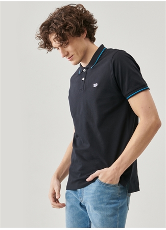 Lee Siyah Erkek Polo T-Shirt L61ARL01_Polo T-Shirt_5