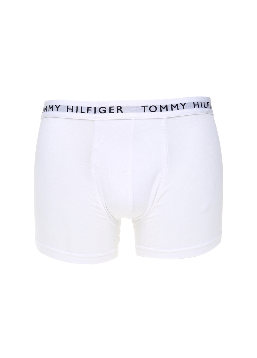 Tommy Hilfiger Düz 3'Lü Erkek Boxer_2