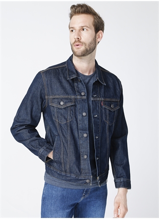 Levis Erkek Standart Denim Ceket THE TRUCKER JACKET ROCKR 72334-0557_2