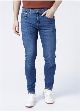 Levis 512 Koyu Lacivert Erkek Normal Bel Slim Fit Denim Pantolon_1