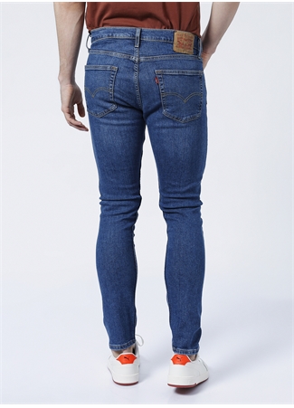 Levis 512 Koyu Lacivert Erkek Normal Bel Slim Fit Denim Pantolon_3