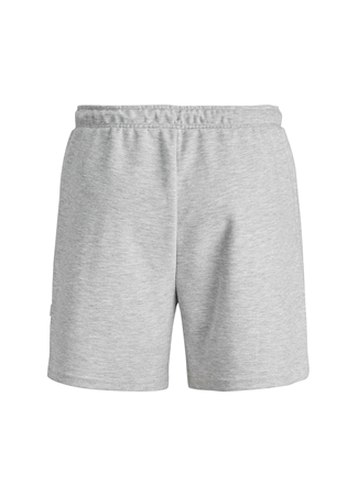 Jack & Jones 12186750_Jjiair Sweat Shorts Nb Sts Standart Kalıp Düz Açık Gri Erkek Sweat Şort_6