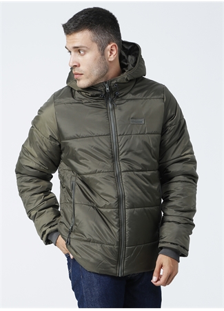 Hummel PERRONA JACKET Haki Erkek Mont 921449-6119_3