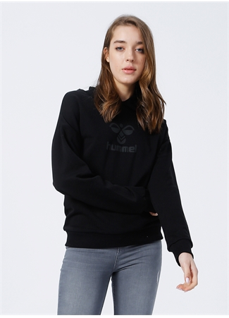 Hummel DAMINE HOODIE Siyah Kadın Sweatshirt 921452-2001_2