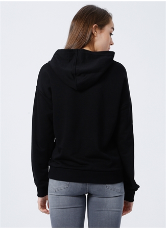 Hummel DAMINE HOODIE Siyah Kadın Sweatshirt 921452-2001_3