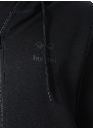 Hummel BERARDO HOODIE Siyah Erkek Zip Ceket 920503-2001_4