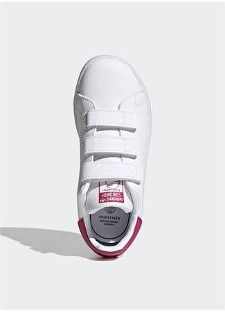 Adidas Beyaz - Pembe Kız Çocuk Yürüyüş Ayakkabısı STAN SMITH CF C_10