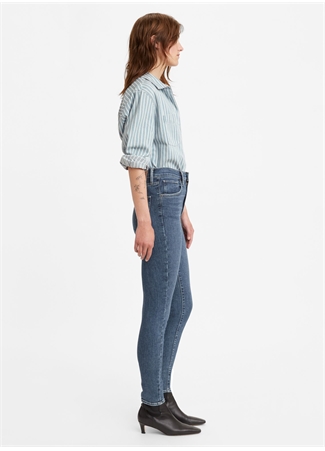 Levis Mile High Super Skinny Dark İndigo Kadın Denim Pantolon 122438 Venice For Real_2