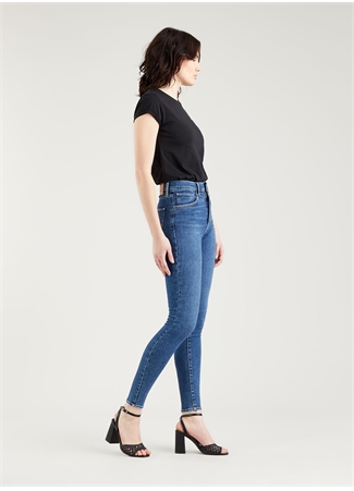 Levis Mile High Super Skinny Dark İndigo Kadın Denim Pantolon 122438 Venice For Real_3