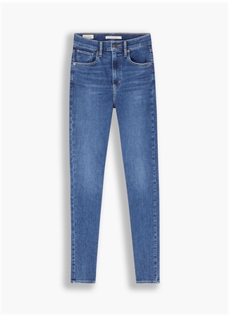 Levis Mile High Super Skinny Dark İndigo Kadın Denim Pantolon 122438 Venice For Real_6