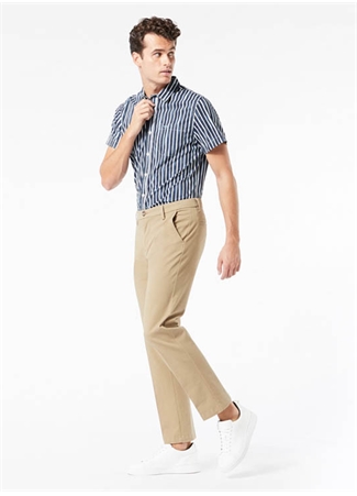 Dockers Normal Bel Dar Paça Dar Bej Erkek Pantolon 36272-0001_1