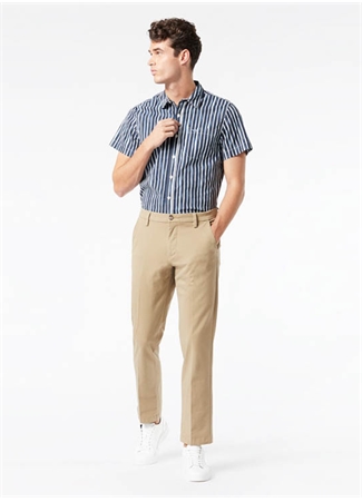 Dockers Normal Bel Dar Paça Dar Bej Erkek Pantolon 36272-0001_3