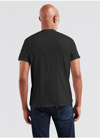 Levis 85641-0016_ORI Ginal Hm Vneck Lse V Yaka Relaxed Düz Siyah Erkek T-Shirt_1