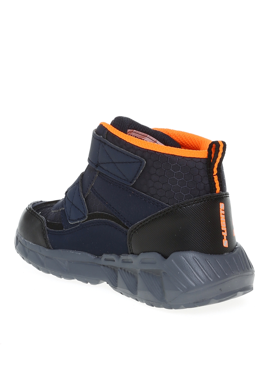 Skechers 401504N Nvbk Magna-Lights Lacivert - Siyah Erkek Çocuk Bot_1