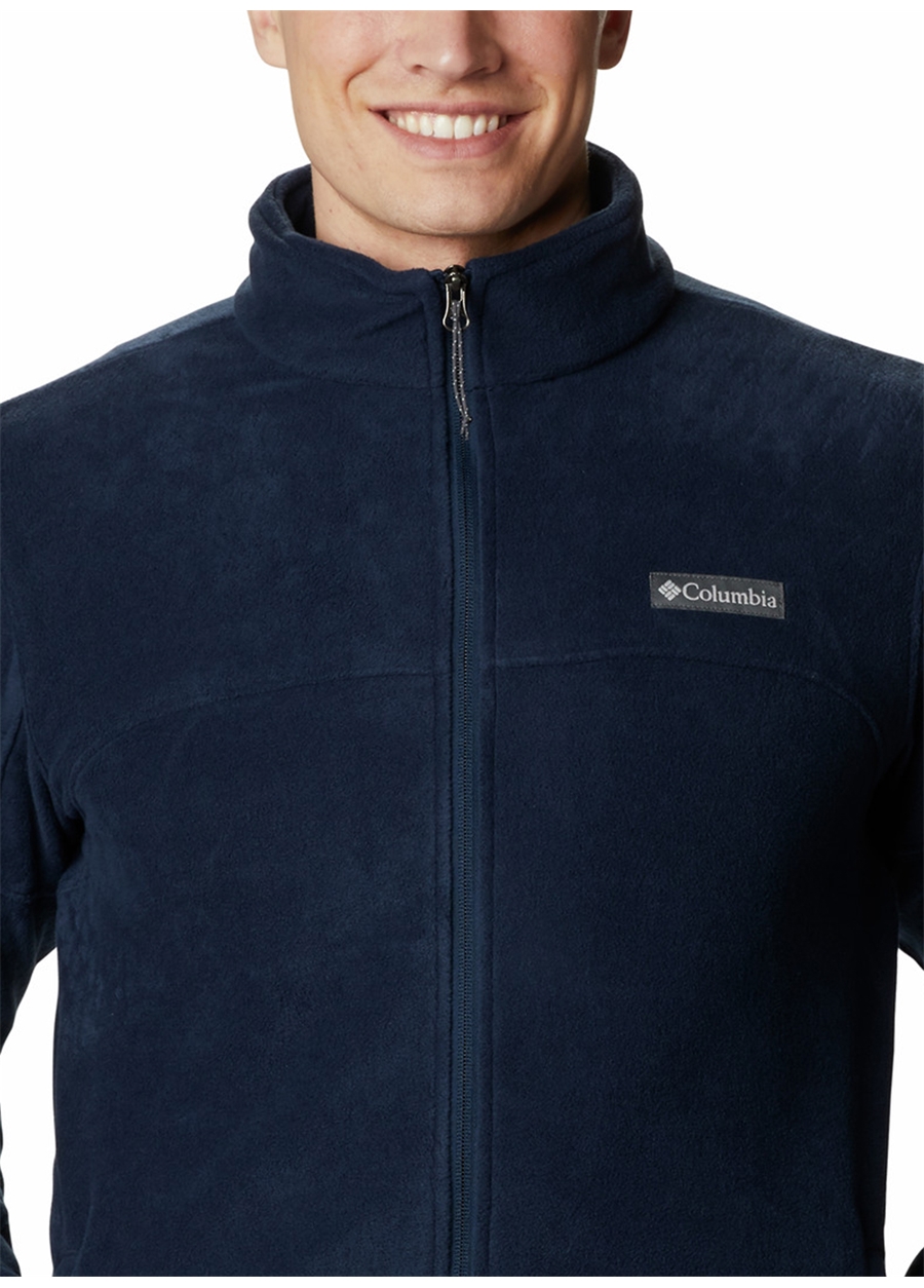 Columbia Mavi Erkek Dik Yaka Polar Sweatshırt AO0560_1