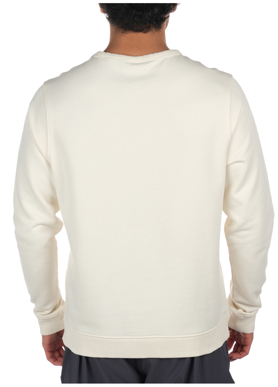 Columbia Krem Erkek Kapüşon Yaka Sweatshirt CS0204_1