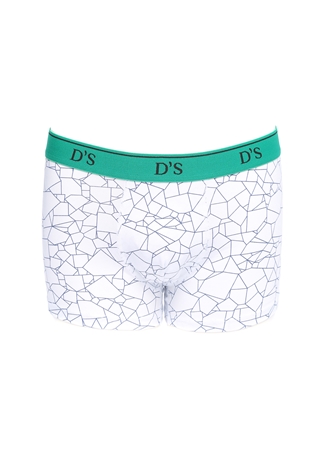 Ds Damat Beyaz Melanj Erkek Boxer DS Damat Trendy 2 Li Boxer Pırlanta_2