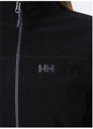 Helly Hansen Siyah Kadın Fermuarlı Mont HH PRETTY POLAR MONT_4