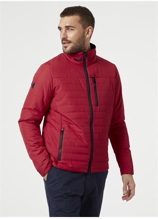 Helly Hansen Hh Crew Insulator Jacket 2.0 Fermuarlı Uzun Kollu Normal Kalıp Kırmızı Erkek Mont_0