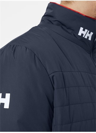 Helly Hansen Lacivert Erkek Fermuarlı Mont HH CREW INSULATOR JACKET 2.0_3