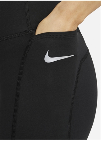 Nike Siyah Kadın Tayt CZ9240-010 W NK DF FAST TIGHT_3