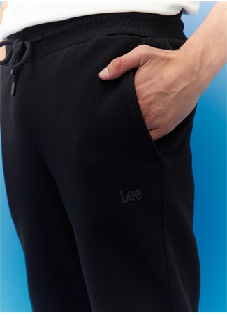 Lee L212306001_Value Coll. M Jogger Regular Fit Düz Siyah Erkek Kargo Pantolon_5