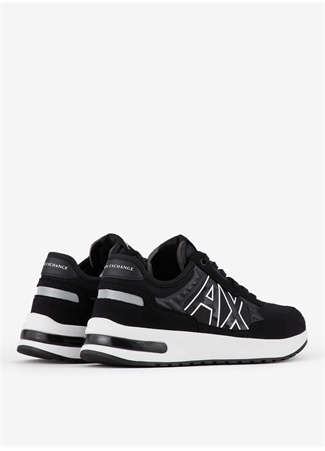 Armani Exchange Siyah Erkek Deri Sneaker XUX090XV27600002_2