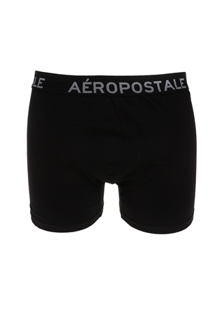 Aeropostale Normal Kalıp Siyah Erkek Boxer - AP-BXR04