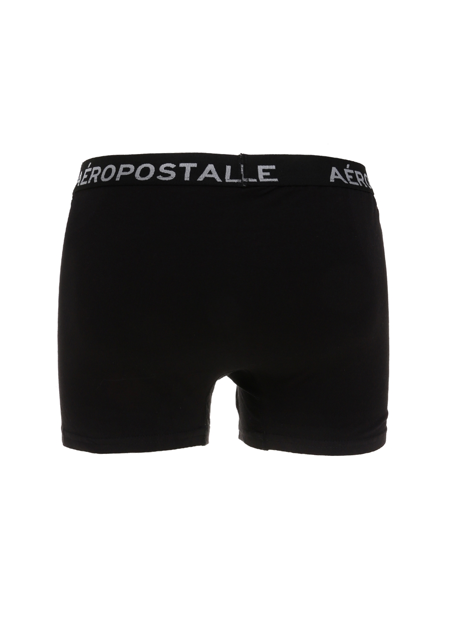 Aeropostale Normal Kalıp Siyah Erkek Boxer - AP-BXR04_1