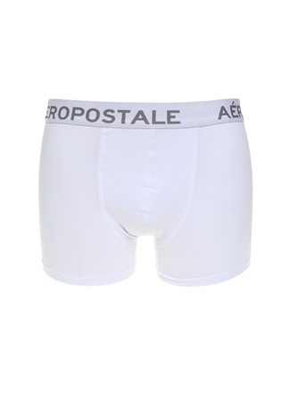 Aeropostale Normal Kalıp Beyaz Erkek Boxer - AP-BXR04