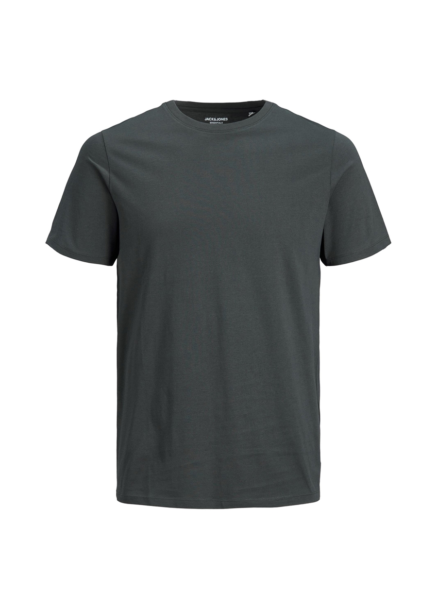 Jack & Jones Koyu Gri Erkek T-Shirt 12156101_JJEORGANIC BASIC TEE SS_1