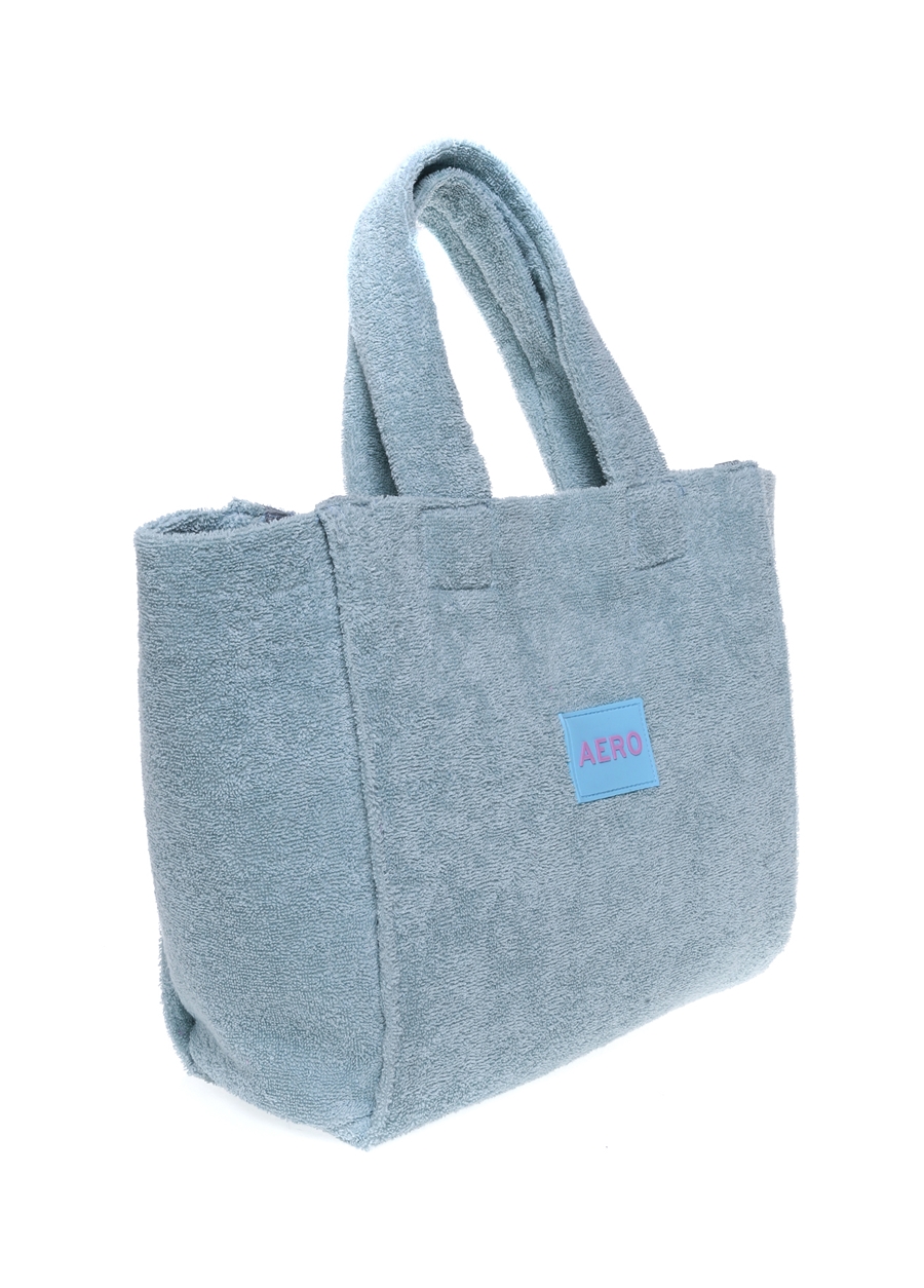 Aeropostale 58X33x16 Turkuaz Kadın Tote Çanta WOOL-ANDA_1