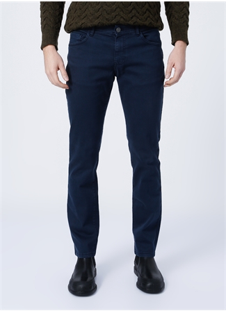 Altınyıldız Classics Normal Bel Dar Paça Slim Fit Lacivert Erkek Pantolon 4A1400000101_1