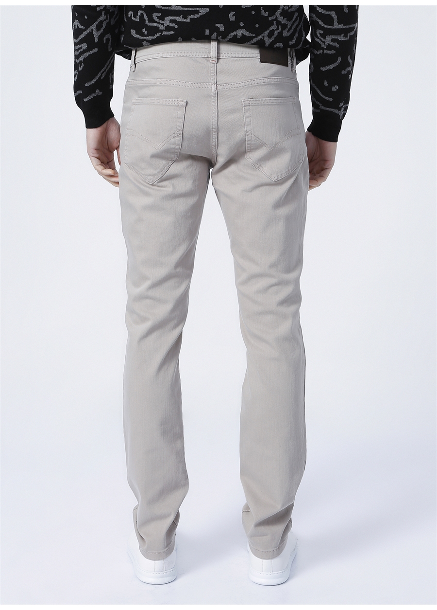 Altınyıldız Classics Normal Bel Dar Paça Slim Fit Taş Erkek Pantolon 4A1400000101_3