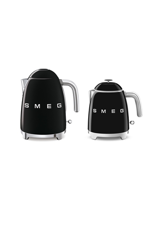 Smeg 50''S Style KLF05BLEU 0,8 Litre Siyah Mini Kettle_7