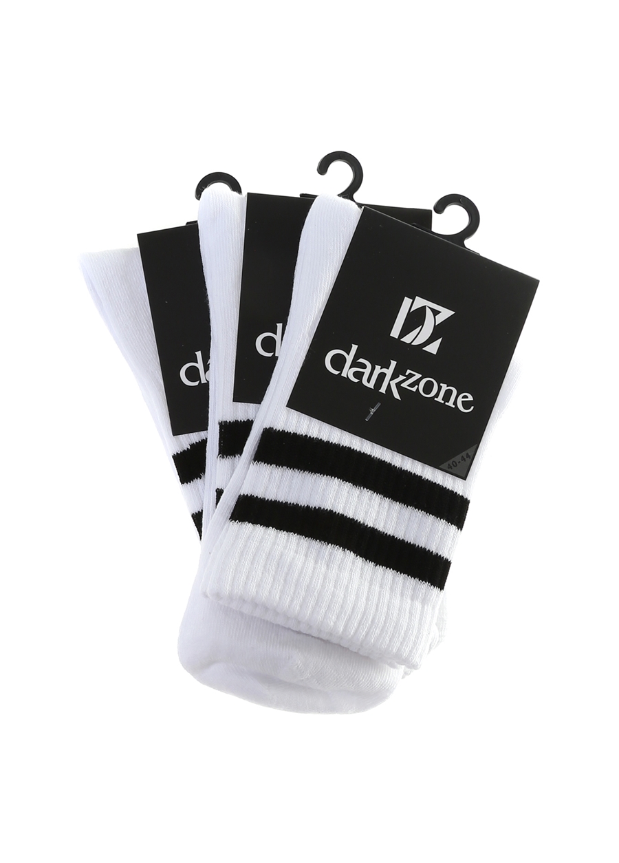 Darkzone DZCP0043 Beyaz Erkek Çorap