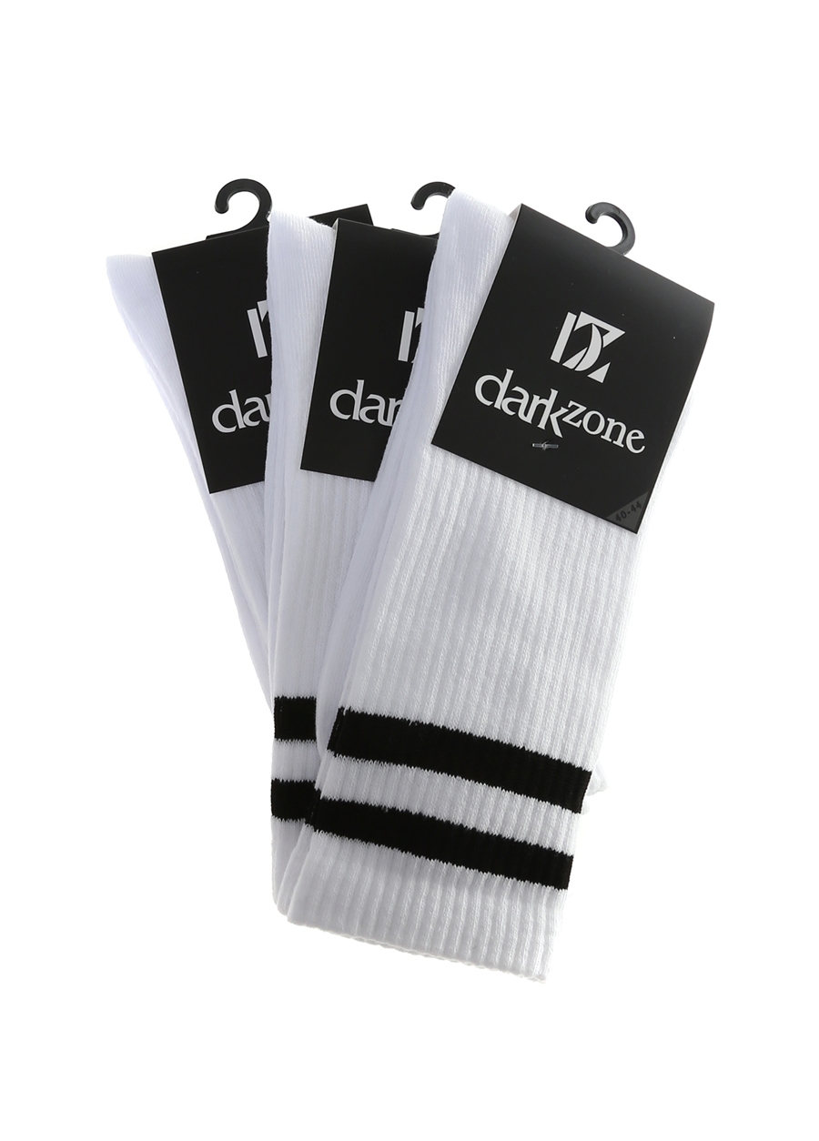 Darkzone DZCP0052 Beyaz Erkek Çorap