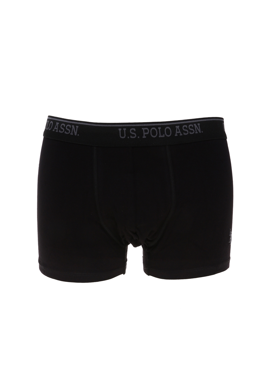 U.S. Polo Assn. I081CS0IA.000.80097T Siyah Standart Fit Erkek Boxer_0