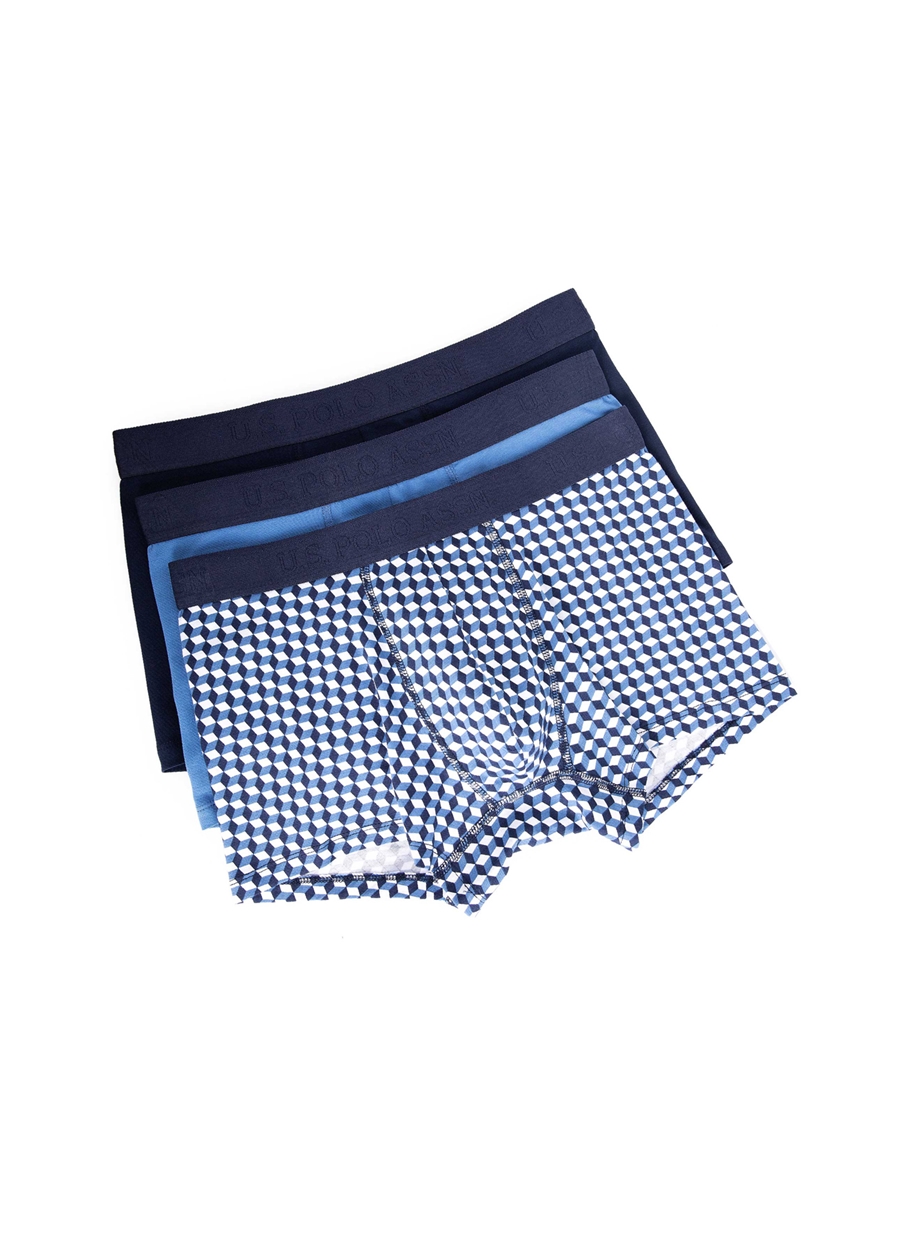 U.S. Polo Assn. Standart Kalıp Lacivert Erkek Boxer_2