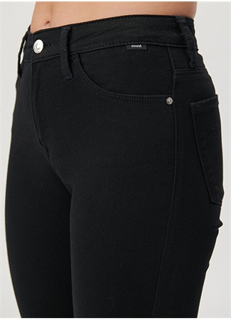 Mavi TESS Double Black Skinny Fit Siyah Kadın Denim Pantolon M100328-35252_5