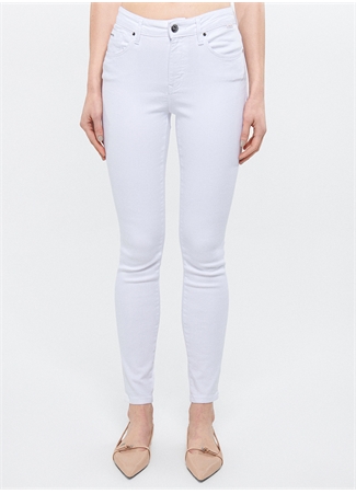 Mavi TESS White Gold Skinny Fit Beyaz Kadın Denim Pantolon M100328-81360_2