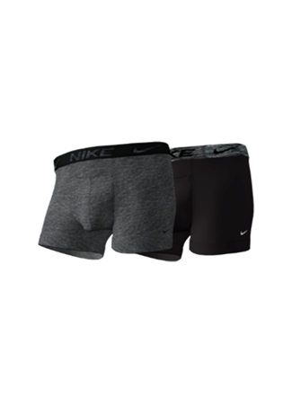 Nike Çok Renkli Erkek 2Li Boxer 0000KE1077M1P_0