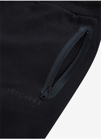 Skechers S221028-001 2XI-Lock Jogger Pant Normal Bel Düz Siyah Erkek Eşofman Altı_2