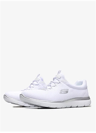 Skechers Beyaz - Gümüş Kadın Lifestyle Ayakkabı 12980TK WSL SUMMİTS_2