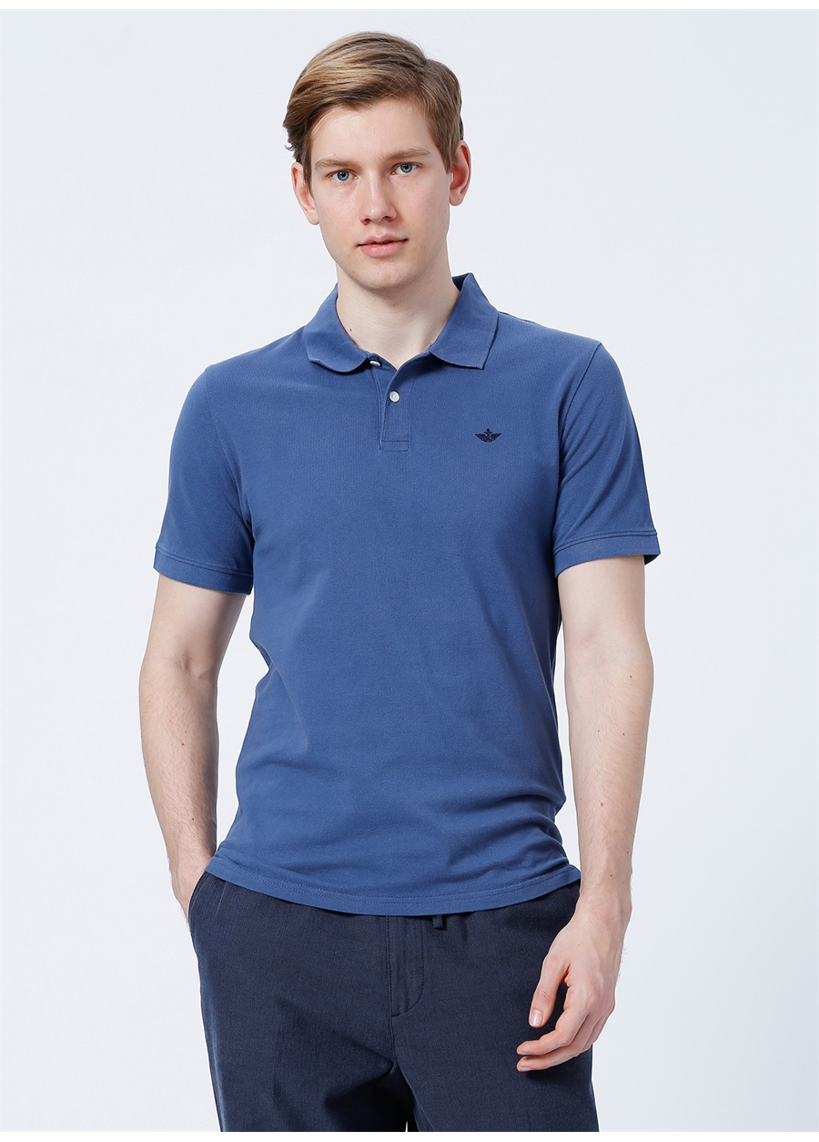 Dockers Polo Yaka Mavi Erkek Polo T-Shirt A1159-0018_0