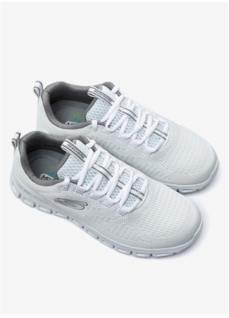 Skechers Beyaz Erkek Lifestyle Ayakkabı 232136 WHT GLİDE-STEP-FASTEN UP_5